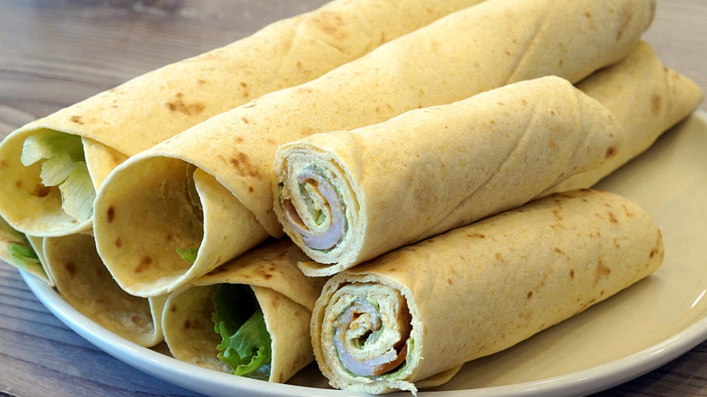 Wraps mit Frischkäse